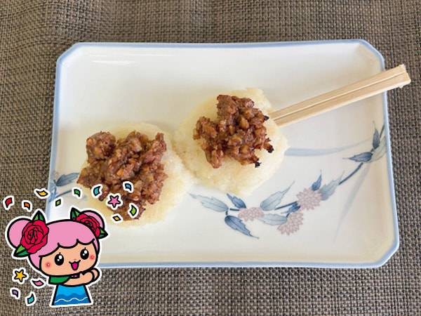 カルシウムたっぷりチーズ五平餅（Caで骨量アップ）