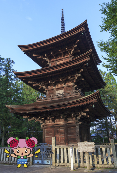 日吉神社三重塔