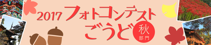 2017フォトコンテストごうど秋部門