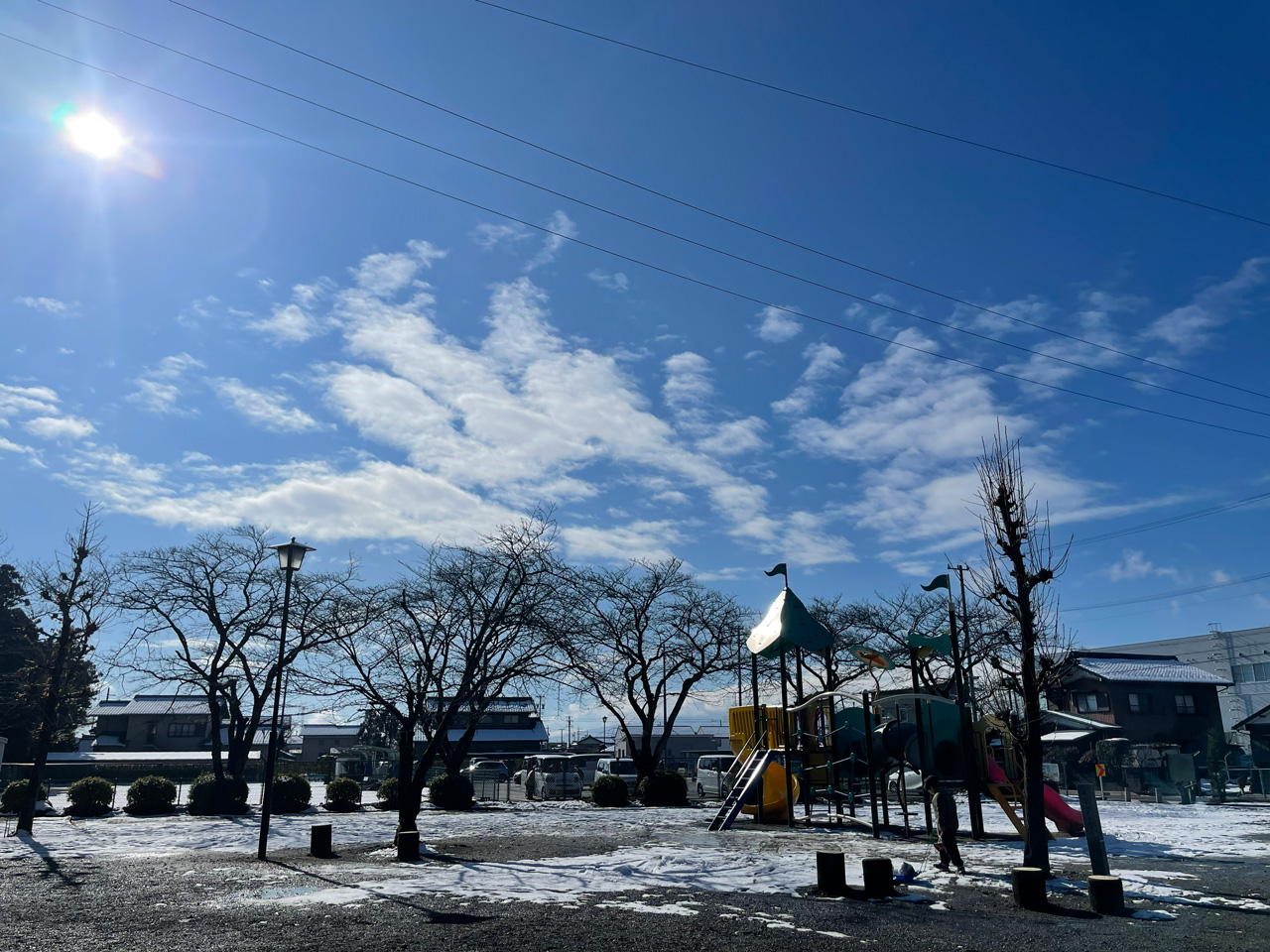 寒空で遊ぶ/足立 武史