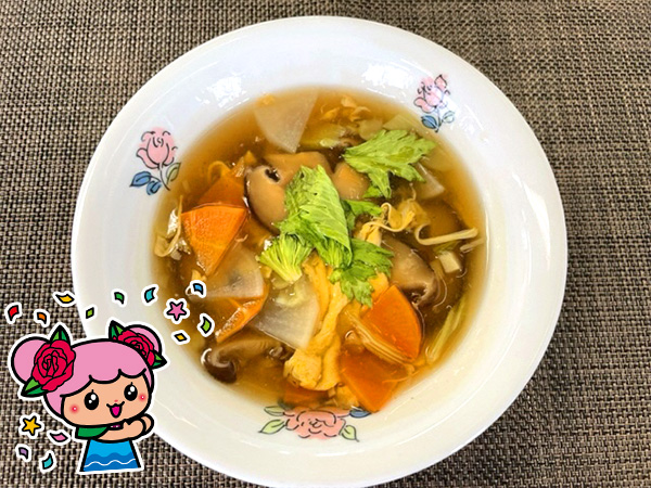 ベジブロス☆野菜たっぷりスープ♪