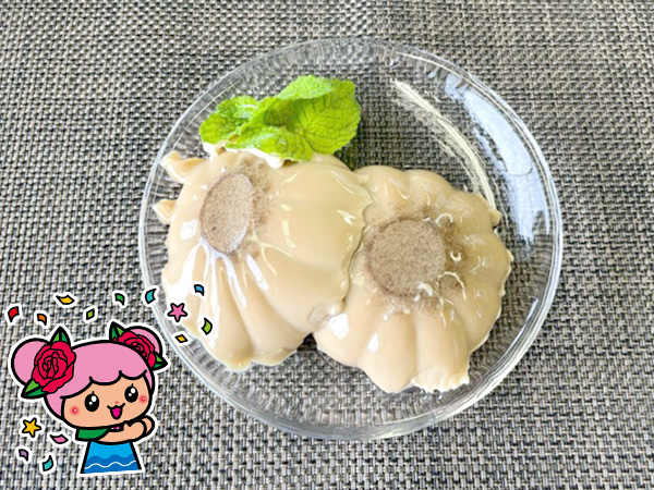 ほうじ茶プリン