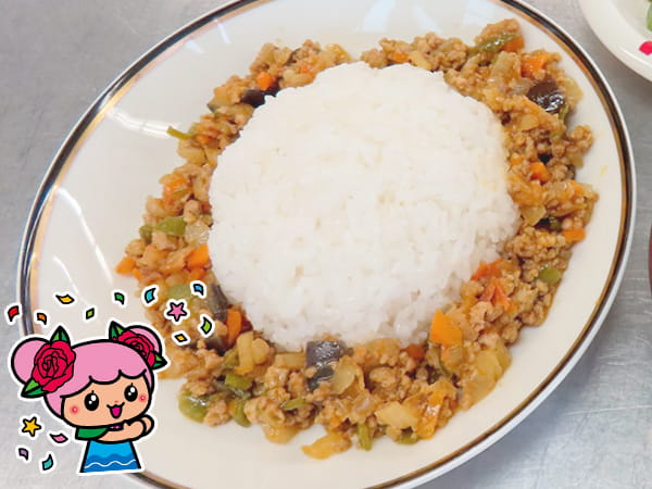 野菜の和風ドライカレー